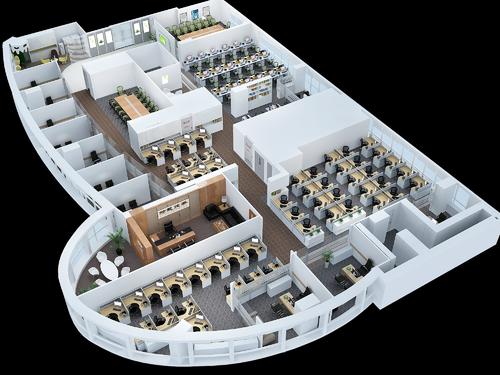 辦公室裝修設計圖